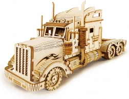 Robotime 3D Drevené Puzzle Ťažký Nákladný Voz