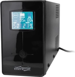 Záložný zdroj UPS line-interaktívny 850 VA s LCD, USB a 2× IEC – Energenie