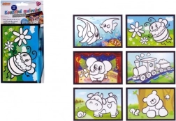 Kúzelné maľovanie vodou – sada obrázok a štetec