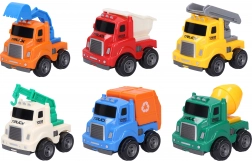 sada dopravných prostriedkov 6 ks 9 cm
