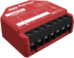 Shelly inteligentný relé modul s meraním spotreby, Wi‑Fi a Bluetooth