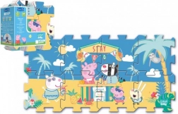 Pěnové puzzle PRASIATKO PEPPA – letné prázdniny