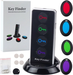 Bezdrôtový lokátor kľúčov 4v1 s diaľkovým ovládačom
