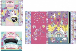 Škrabacia kniha Jednorožec