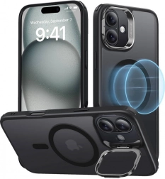 ochranný kryt ESR Classic Hybrid HaloLock so stojanom pre iPhone 16 čierny