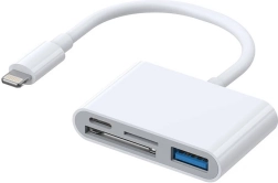 Adaptér Joyroom Lightning na USB OTG s čítačkou kariet SD/microSD