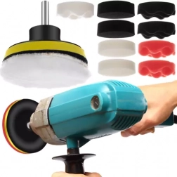 Sada leštiacich hubiek 12 ks, 80 mm