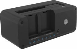 Stojan pre klonovanie IB-2924MSCL-C31 Docking & CloneStation 1x 2,5"/3,5" na 1x M.2 NVMe