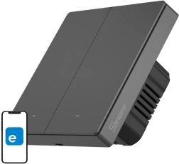 Inteligentný WiFi vypínač Sonoff M5 2-kanálový