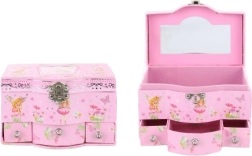 Šperkovnica so zásuvkami