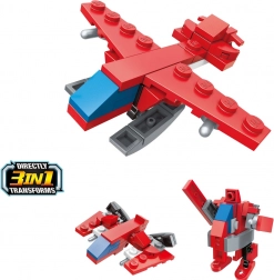 Qman stavebnica Hasičské lietadlo 3v1