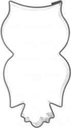 Kovové vykrajovadlo sova 7 cm