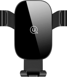 Gravitačný držiak do ventilácie do auta čierny