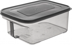 Kuchynský zásobník na sypké potraviny 2,6 l, sivý