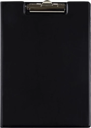 Plastové dvojobalenie A4 s klipom Classic čierna