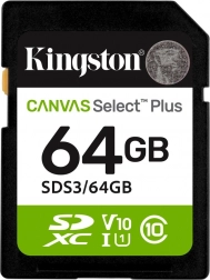 Pamäťová karta SD 64GB Canvas Select Plus Gen3 100MB/s