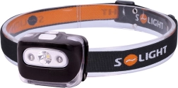 Solight LED čelovka 3 W s červeným svetlom na 3× AAA - 1 kus