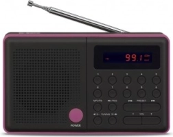 Radio Pliszka USB FM čierne