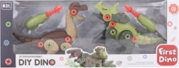 Skrutkovacie dinosaury pre deti 2 ks so skrutkovačom