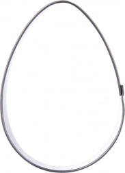 Vykrajovačka na sušienky vajce 5,5 cm