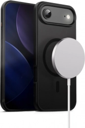 Hybrid frost mag cover – puzdro MagSafe pre iPhone Air čierne