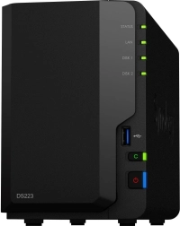 Synology DS223 NAS zariadenie