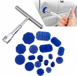 Sada na vyťahovanie preliačin karosérie s posuvným kladivom puller a 18 ťahacími tŕňmi