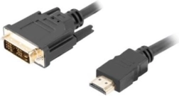 HDMI–DVI-D kábel 1,8 m čierny