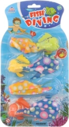 Potápačské rybičky do vody – sada 4 ks