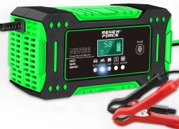 Mikroprocesorová nabíjačka autobatérií RENEW FORCE 12 V 6 A