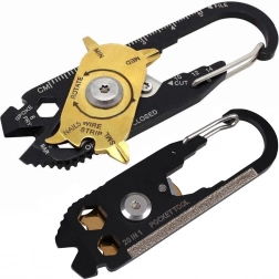 Karabína na kľúče multitool