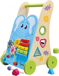 Bino drevené aktívne chodítko so slonom