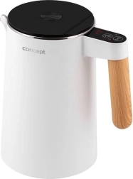 Elektrická kanvica 1,5 l double wall RK3300 biela