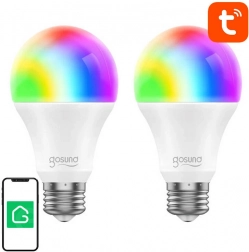 Chytré Wi‑Fi RGB LED žiarovky GOSUND WB4, E27, 2 ks