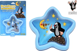 LED lampička Krtek hviezda na zavesenie 15 cm