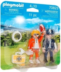 Playmobil Duo Pack Pohotovostný Lekár a Policajtka