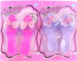 Plastové črievičky s mašľou pre deti