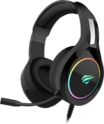 Herný headset Havit Gamenote s RGB podsvietením a 50 mm meničmi