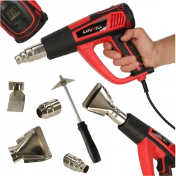 Elektrická opalovacia pištoľ KAFUWELL 1850W s reguláciou teploty