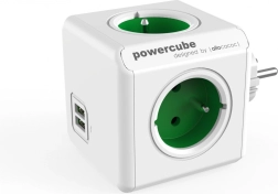 Rozbočovač zásuviek PowerCube Original USB zelený