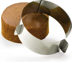 Nastaviteľná okrúhla forma na pečenie z nehrdzavejúcej ocele 15,5–29,5 cm