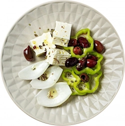 Keramický dezertný tanier SOHO 20 cm sivý