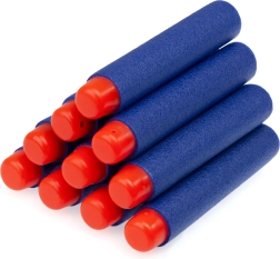 Penaové náhradné šípky do blastera 10 ks 7,2 cm