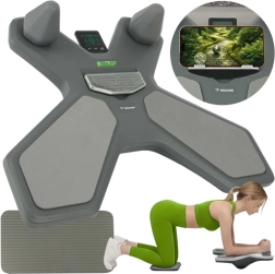 Balančná doska s počítadlom TRIZAND s obojstranným panelom a vodováhou na komplexný tréning core