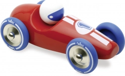 Vilac Závodné auto GM červené s modrými kolesami