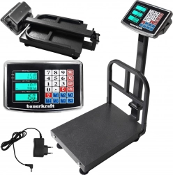 Elektronická plošinová váha 200 kg s LCD pre sklad a obchod