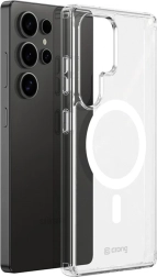 Kryt Crystal Shield Magnetic Samsung Galaxy S25 Ultra MagSafe priehľadný