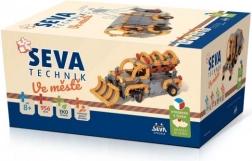 Stavebnica Seva Technik v meste, 956 dielikov