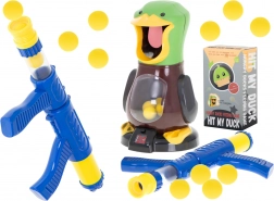 Hladná kačka – strelecká hra s pištoľou a penovými guľôčkami