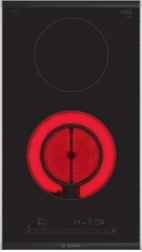 Sklenená keramická varná doska Domino s DirectSelect a PowerBoost